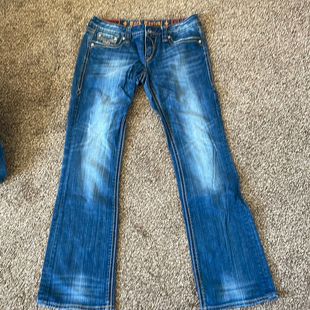 Womens size 30 Rock Revival jean. Sora boot style